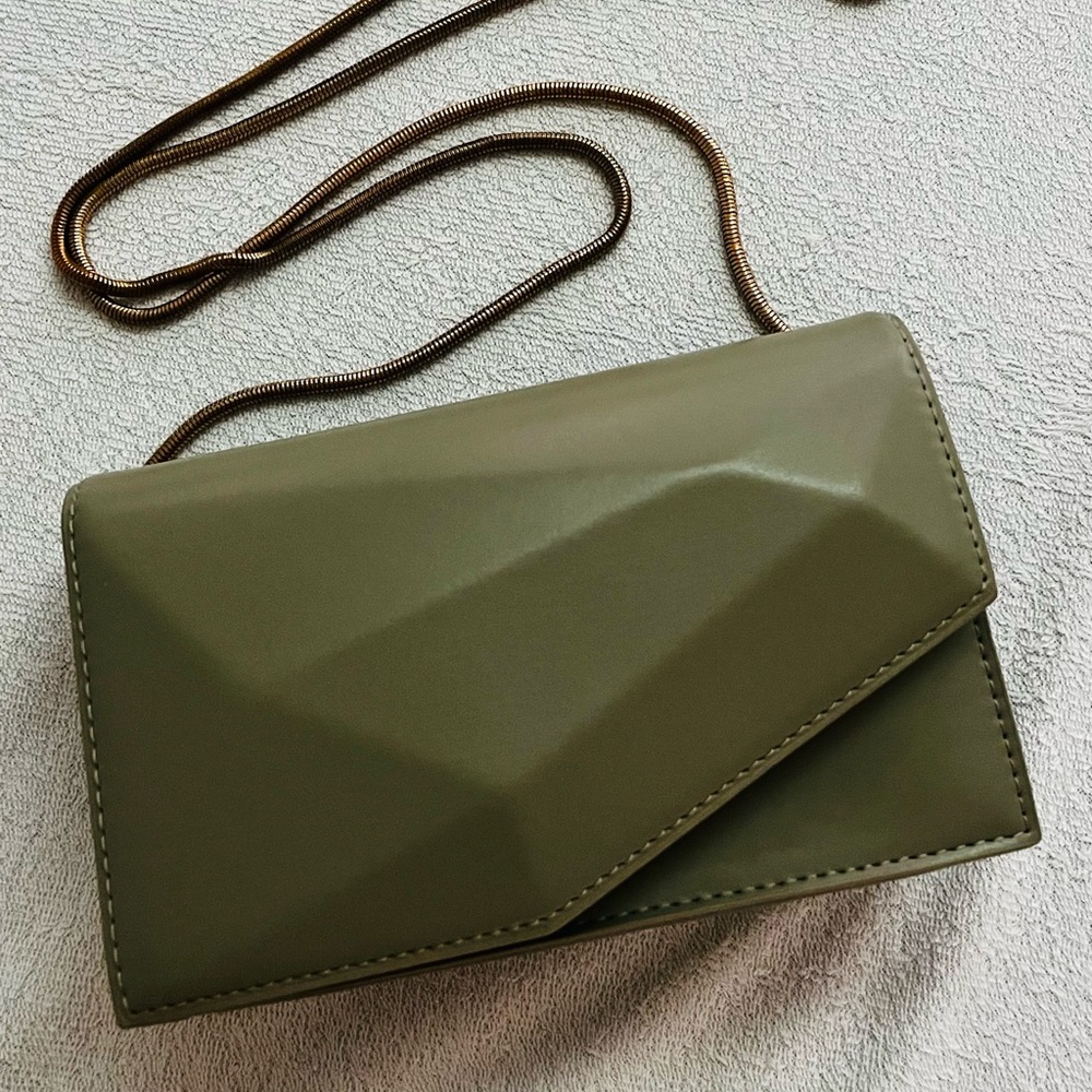Ash Green Crossbody Bag